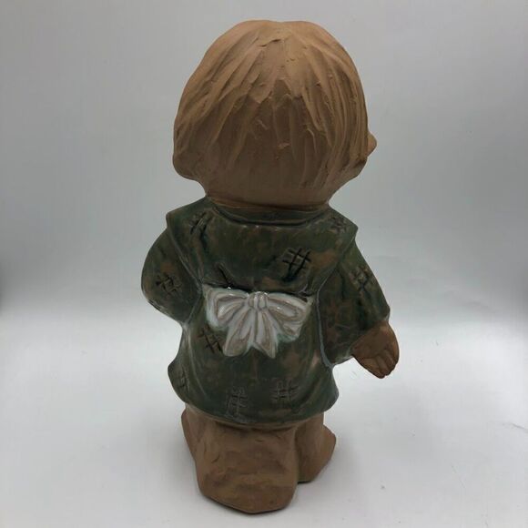 Vintage Terracotta Japanese Red Clay Pottery Figurine Sculpture Collectible Art - Picture 4 of 13